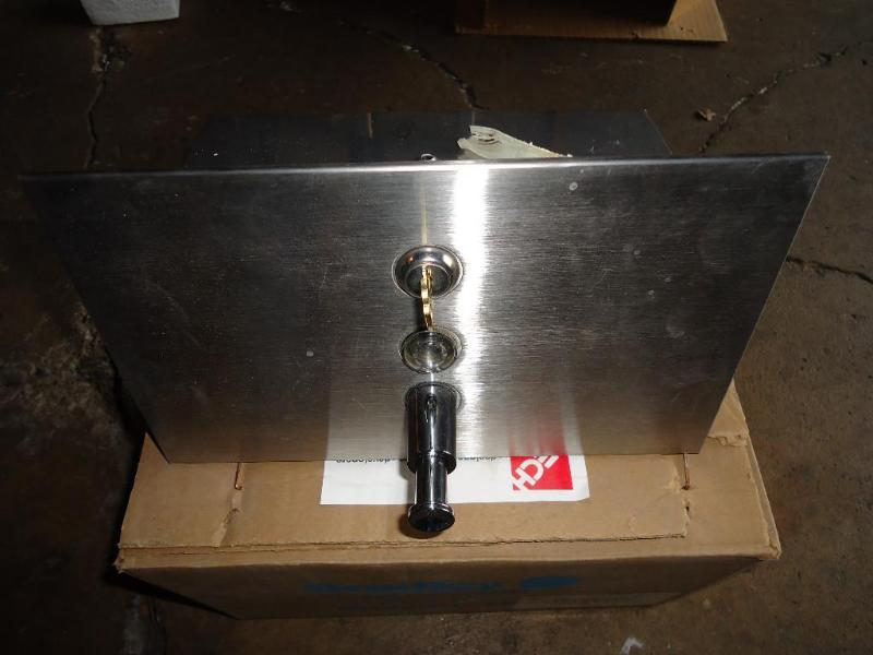 lot 45 image: New stainless steel Bradley liquid ...