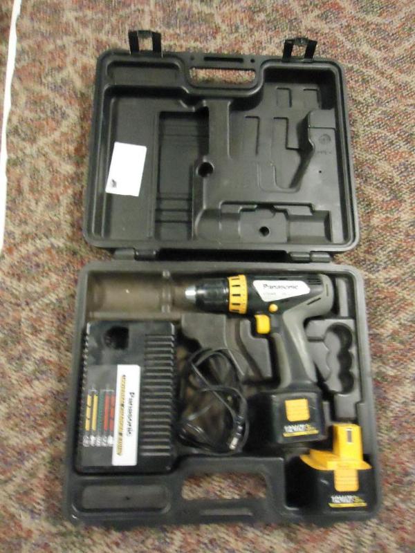 lot 57 image: Used Panasonic drill. Works...