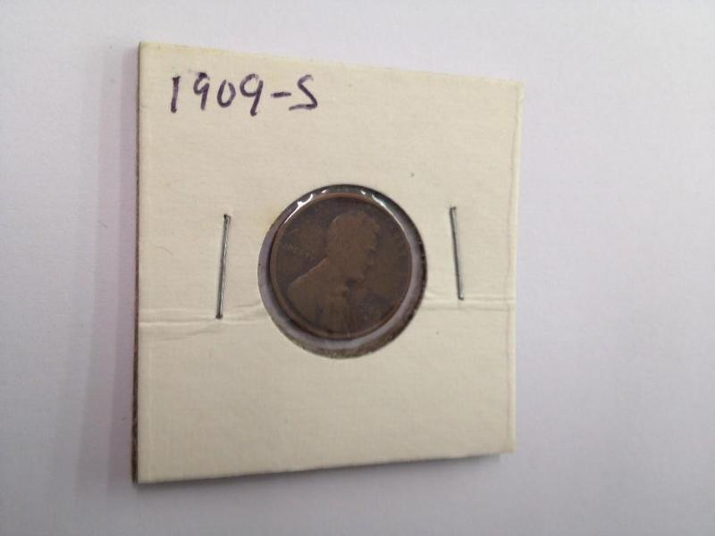 Rare Key Date 1909-S Lincoln Wheat ...