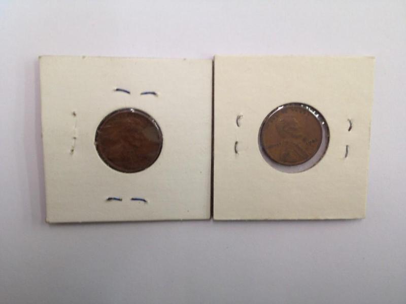 (2) Lincoln Wheat Cents 1923-P 1924...