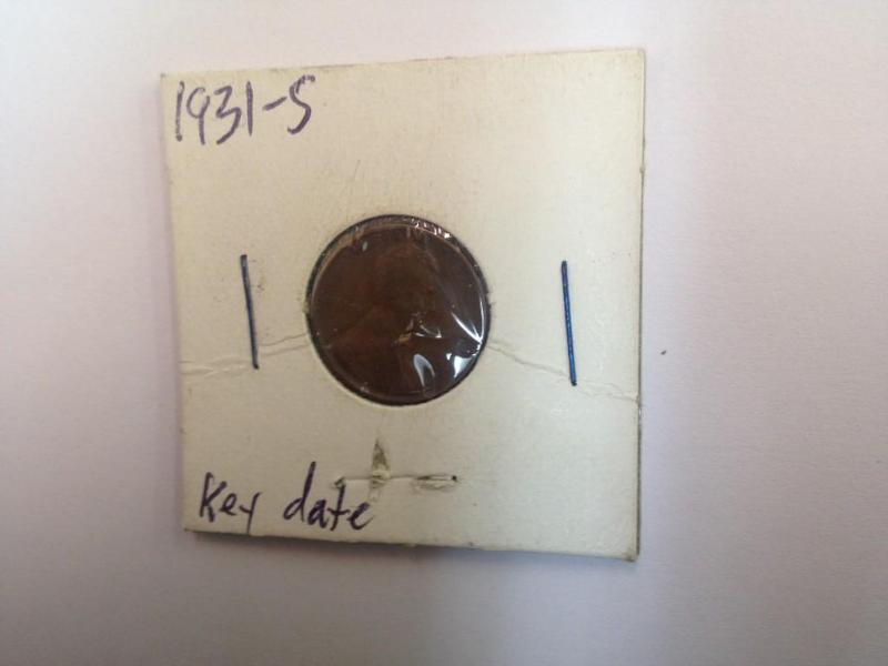 Key Date 1931-S Lincoln Wheat Cent&...
