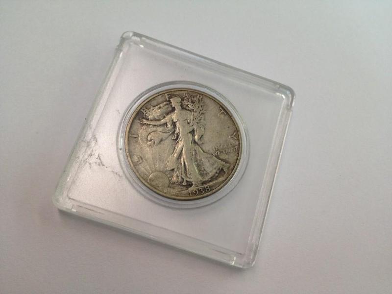 1938 - D Walking Liberty Silver 12...