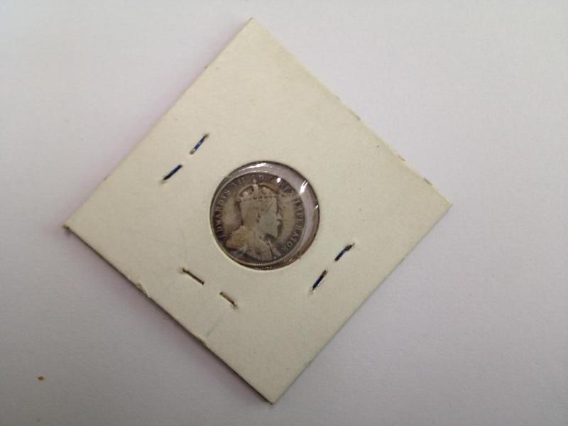 1903 Silver Canadian Dime Good Cond...