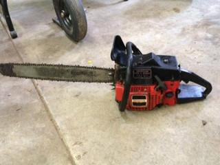 Jonsered Chainsaw. Large 24 in. bar...