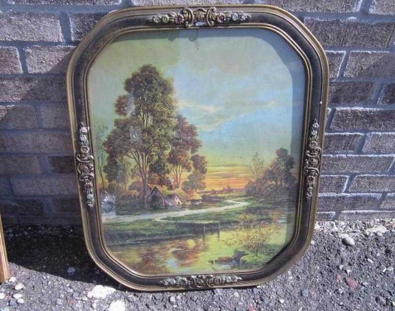 Riverside Cottage Picture with Art ...