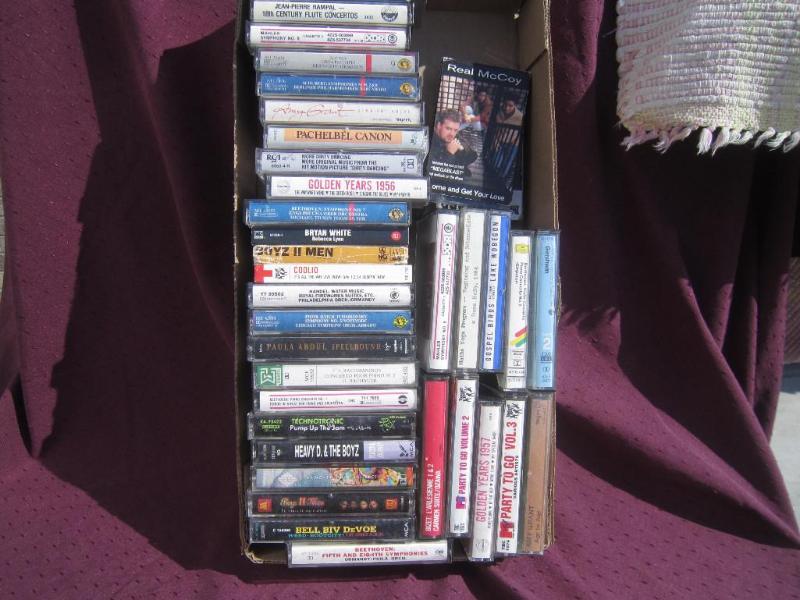 Box full of Cassettes...