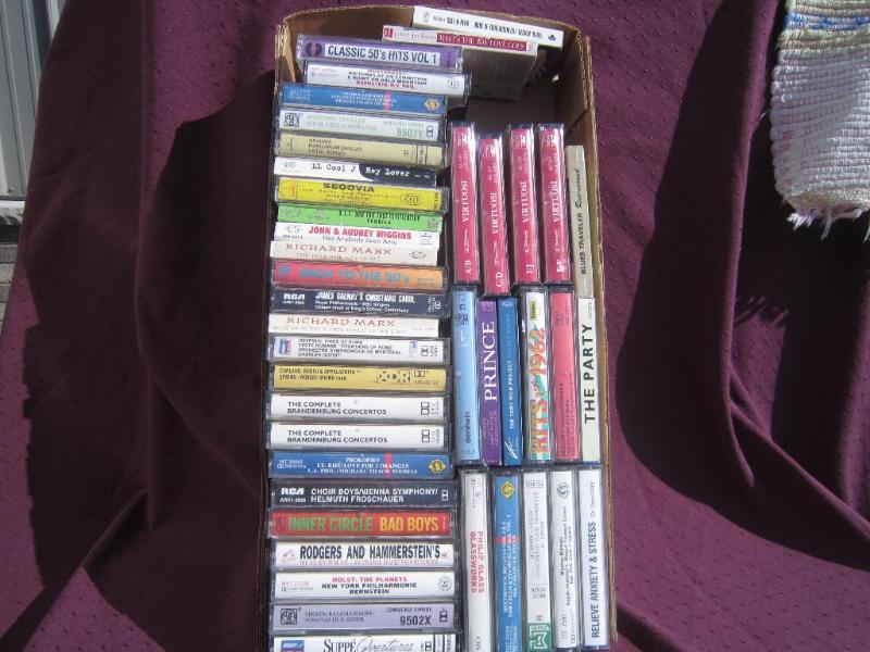 Box full of Cassettes...