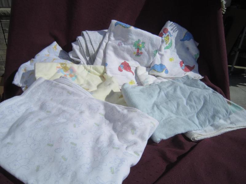 Bag of Receiving Blankets...