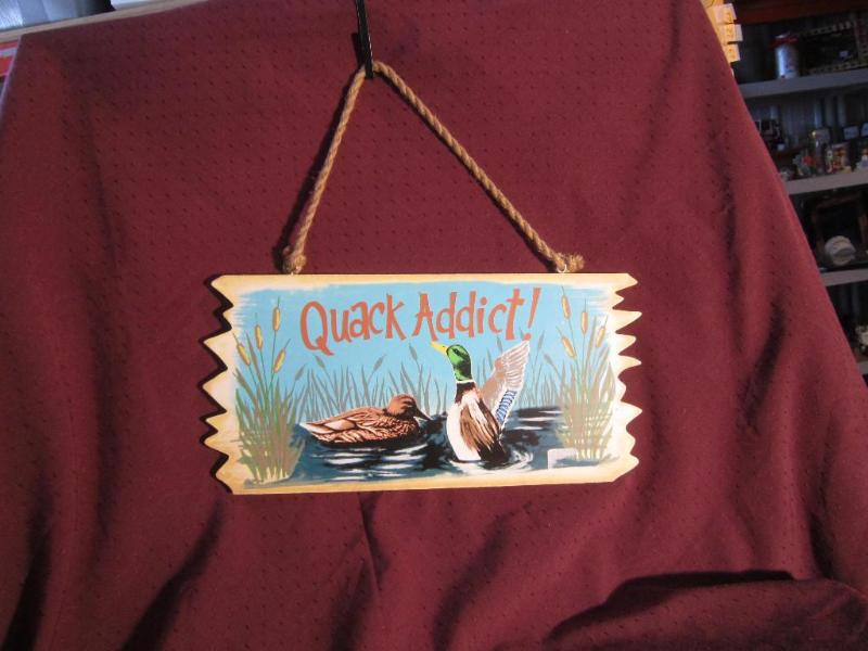 NEW Quack Addict Wall Hanging 15 x...