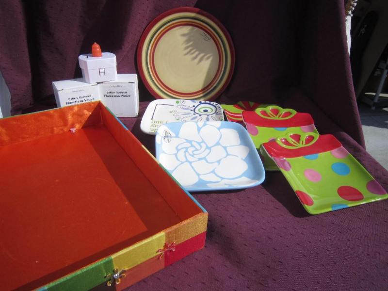 NEW Box of Park Design Dishes misc...