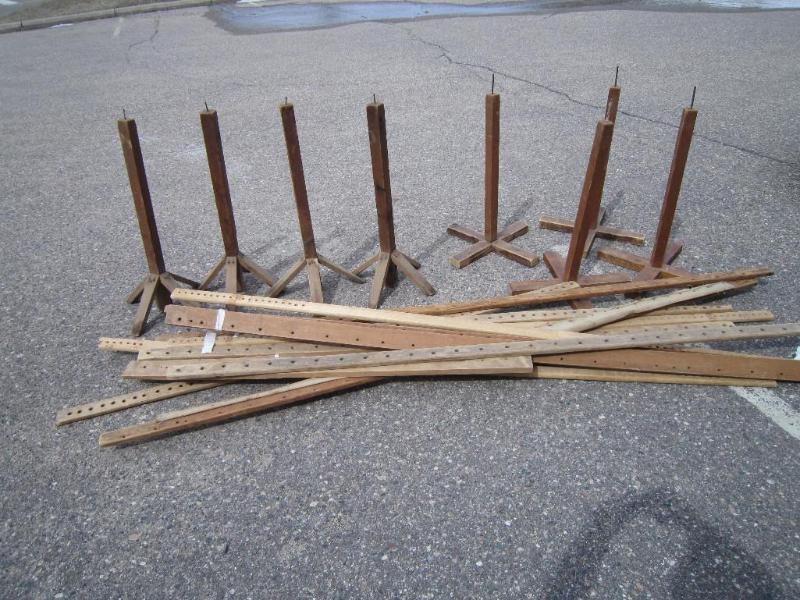 Huge set of Misc.Quilting racks and...