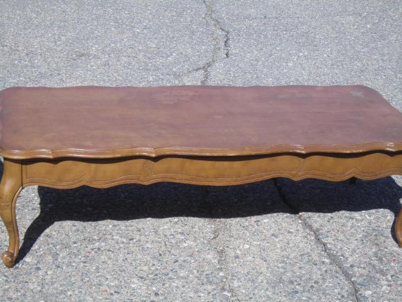 French provincial coffee table 51 x...