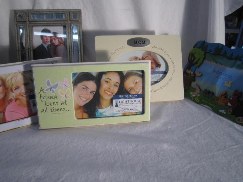 NEW 5 misc picture frames...