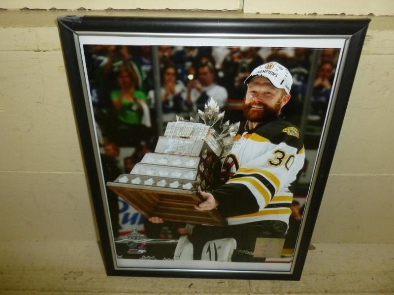 lot 143 image: NHL Stanley Cup framed picture that...