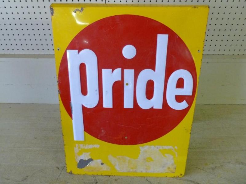 lot 146 image: Vintage Pride double sided embossed...
