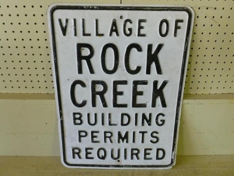 lot 148 image: Vintage heavy gage embossed metal s...