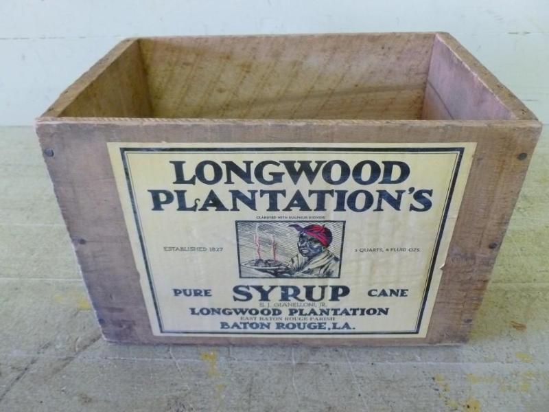 lot 154 image: Vintage Longwood Plantations wooden...