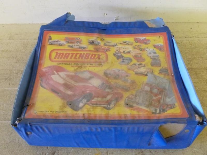 lot 168 image: Matchbox car case with some die cas...