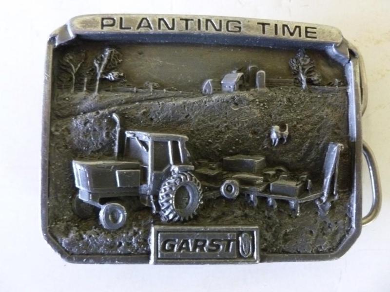 lot 67 image: Collectible Garst Seeds fine pewter...