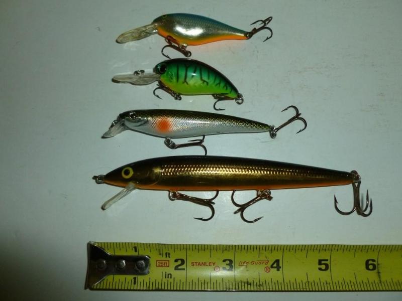 lot 97 image: Lot of two&nbspRapala and two Fren...