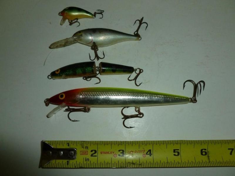 lot 99 image: Lot of three&nbspRapala&nbspand a...