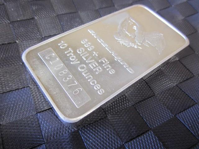10 ounce .999 fine silver Engelhard...