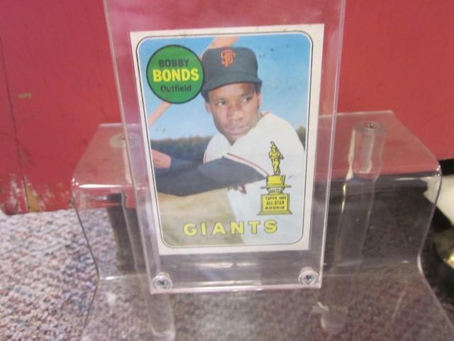1969 Bobby Bonds Rookie card, Topps...