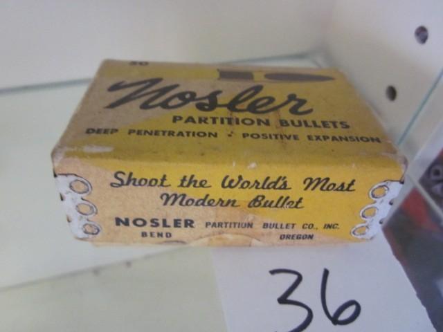 Nosler&nbspPartition bullets in bo...