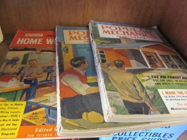 Lot of (3) 1950s Popular Mechanics...