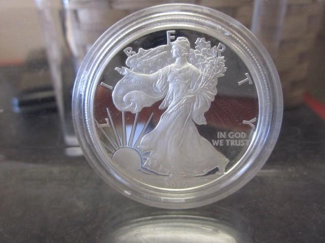 One ounce fine silver dollar, 2010 ...