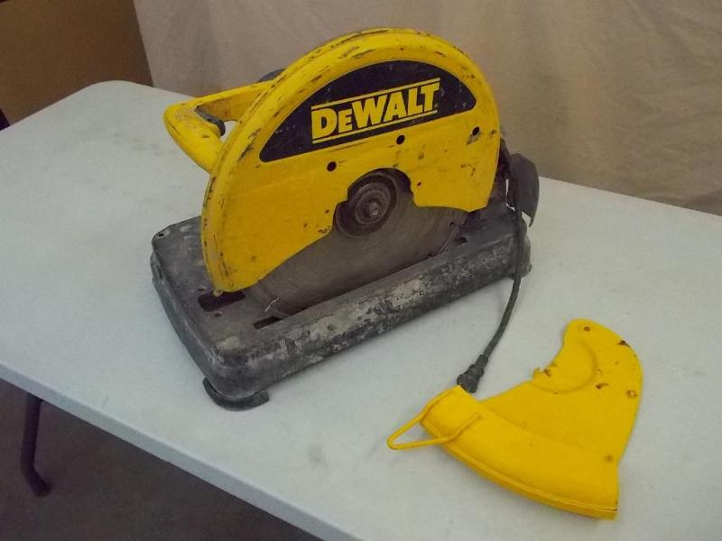 Dewalt, 14&quot chop saw.&nbsp Mo...
