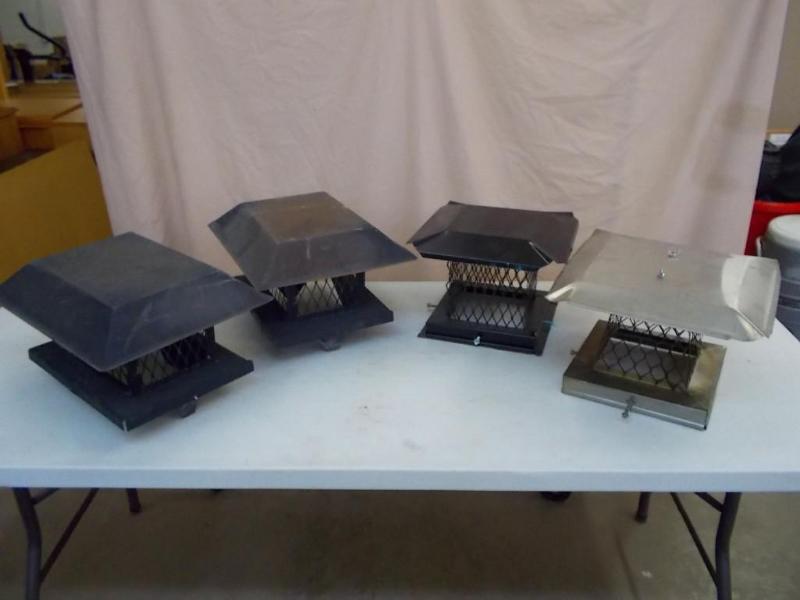 4 chimney caps 1 - 9&quot x 9&quo...