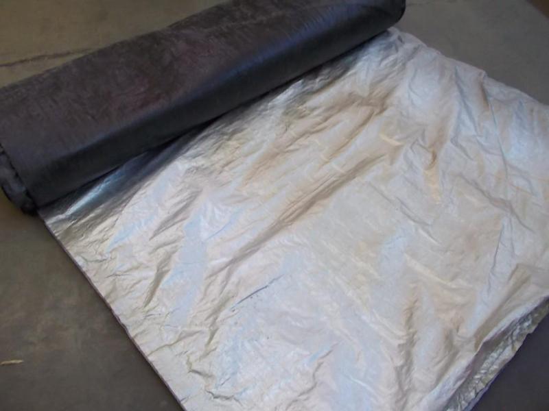 1 concrete or space age blanket. 6 ...