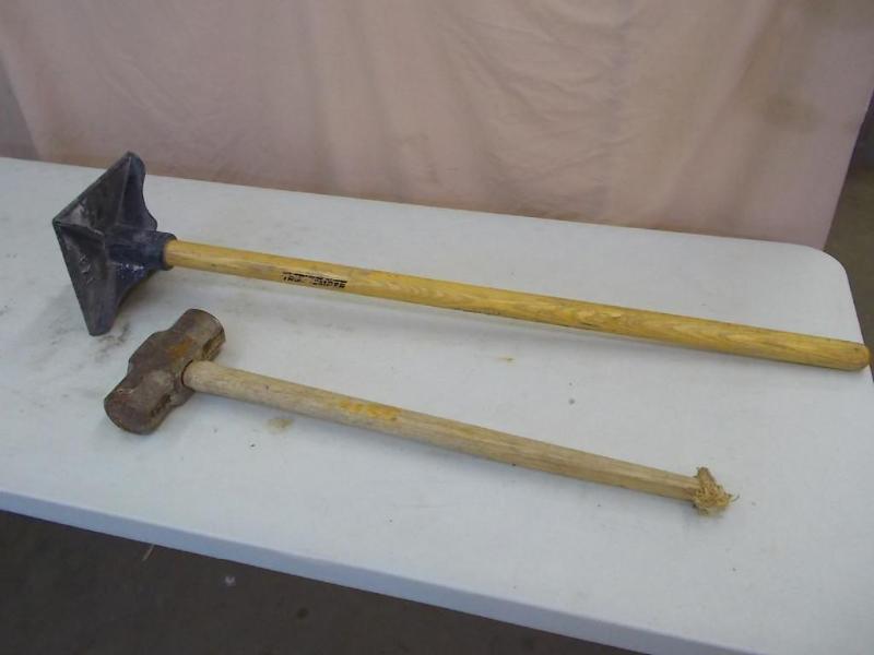 8&quot x 8&quot hand tamper 10 lb...