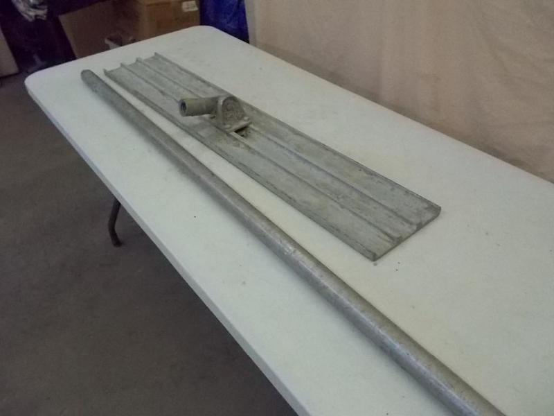 An aluminum, 48&quot bull float wi...