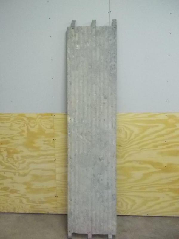 One aluminum scaffold plank.&nbsp ...