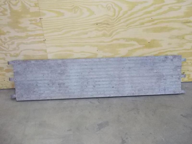 One aluminum scaffold plank.&nbsp ...