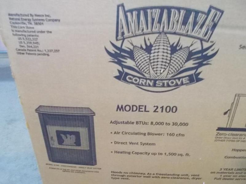 BRAND NEW Amaizablaze Corn Stove. ...