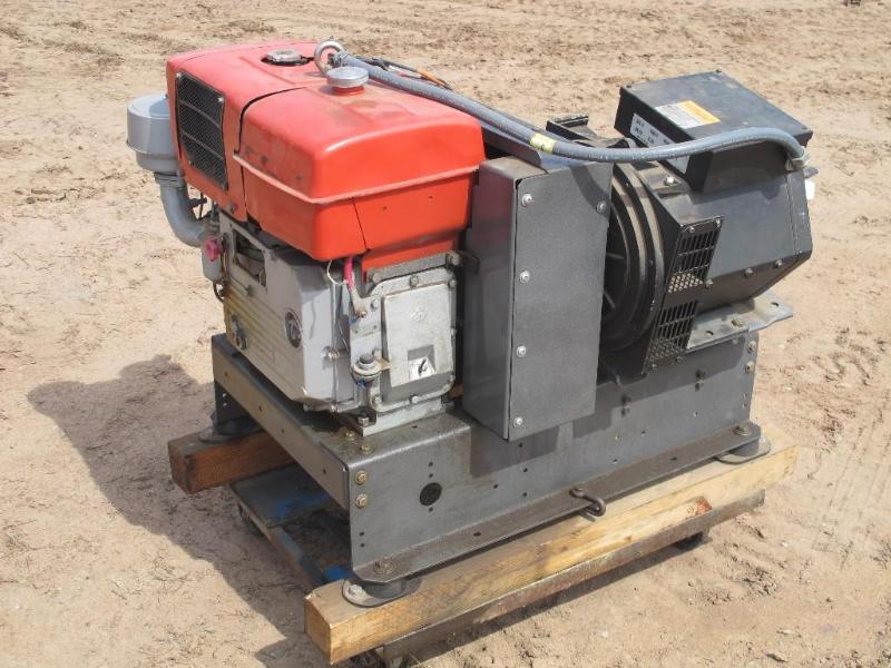 lot 20 image: Power back-up generator, Diesel eng...