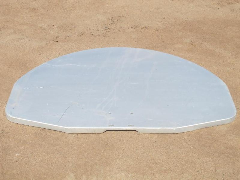lot 45 image: All aluminum basketball backboard...