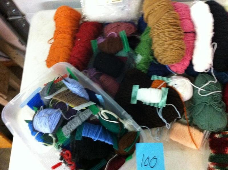 Yarn, some unfinished projects and ...