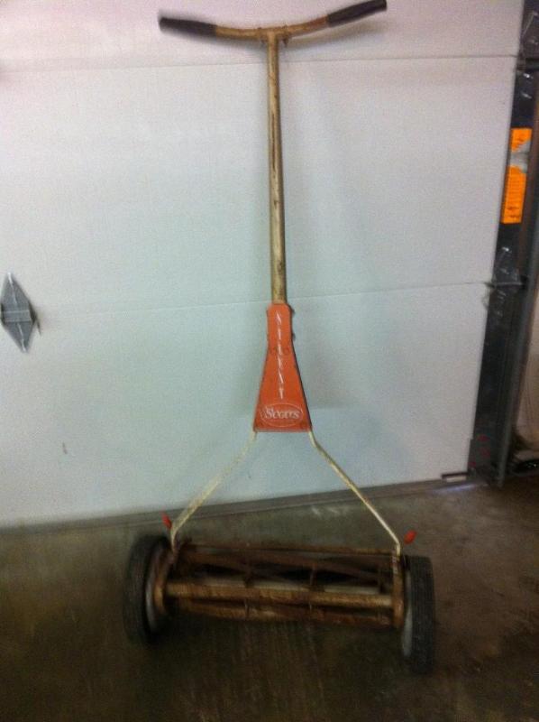 Scott &quotsilent&quot push mower...