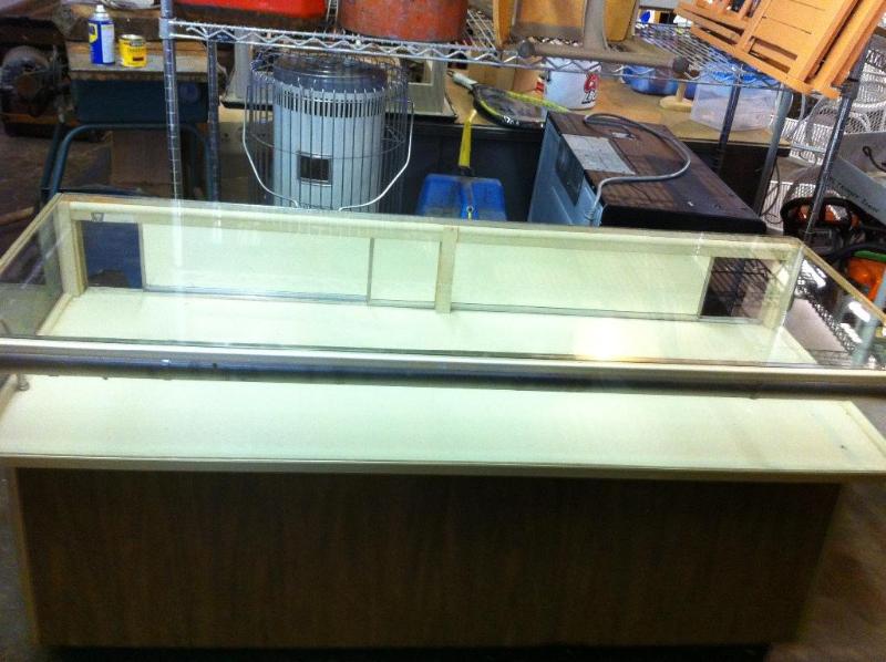 Lighted display case 59&quot x 22&...