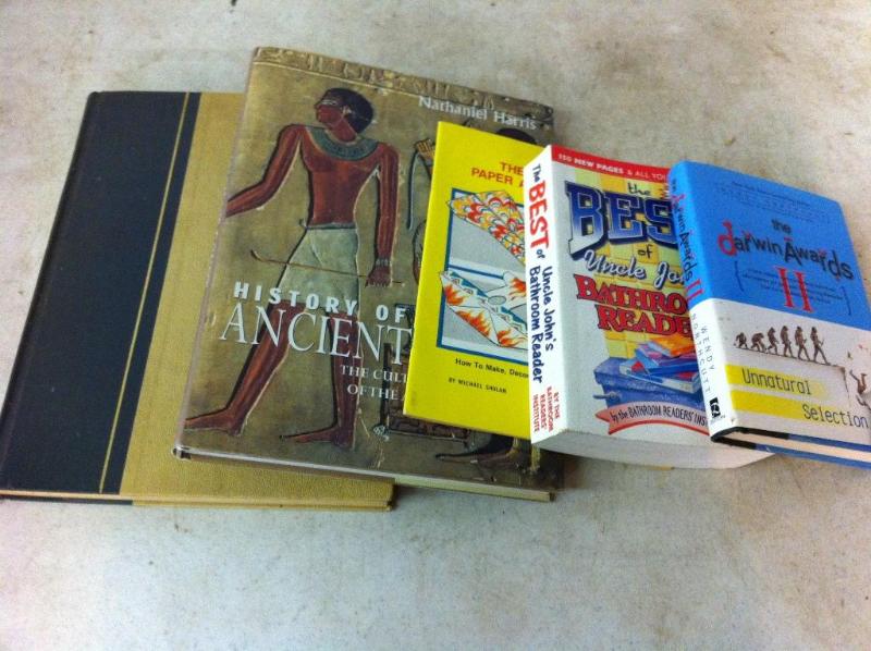 Some interesting books filled with ...
