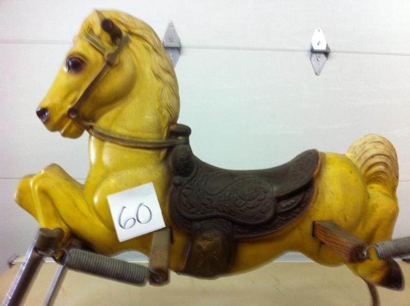 Vintage jumping horse. See pics....