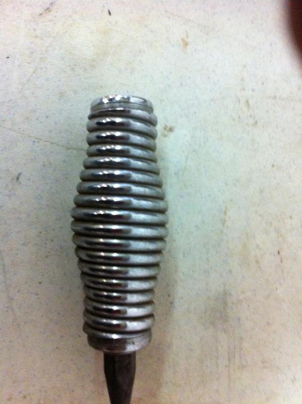 8 whip steel antennae....