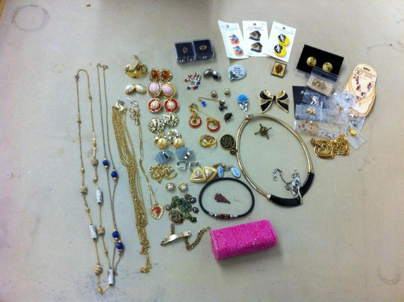 Vintage and new jewelry as shown....