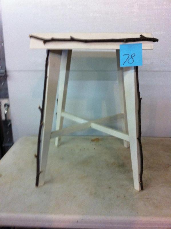 Shabby end table....