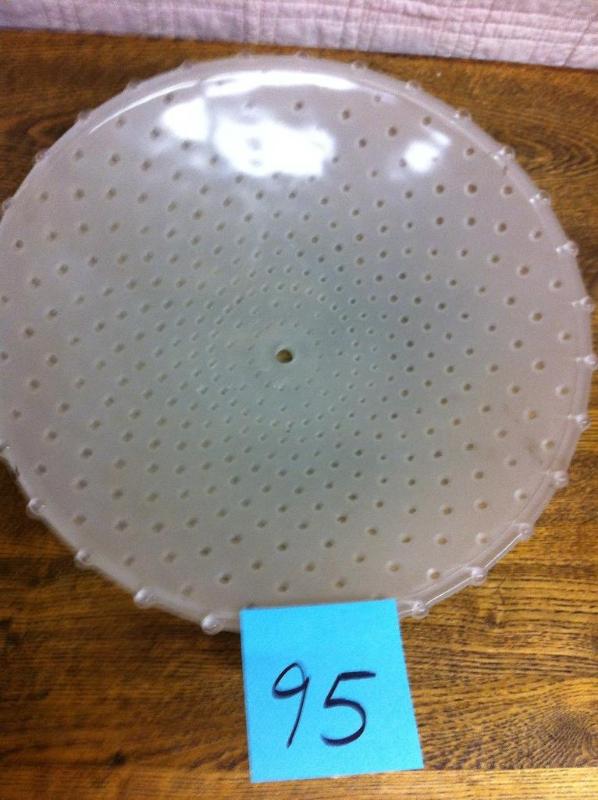 Hobnail fixture cover 13&quot...