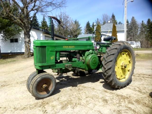 1956 John Deere Model 50 Row Crop T...